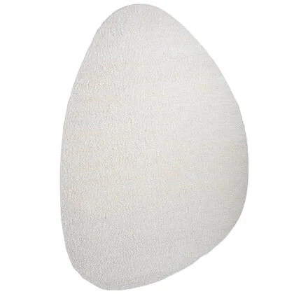 Veer Carpets - Vloerkleed Stone White - Kiezelvormig 160 x 230 cm