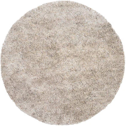 Veer Carpets - Vloerkleed Zumba Beige Rond ø160 cm