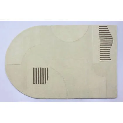 Velaar Geweven Vloerkleed White|Brwon 160x230 cm