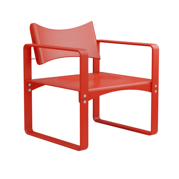 Verpan Fauteuil Serie 270 F - red