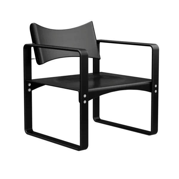 Verpan Fauteuil Serie 270 F - zwart