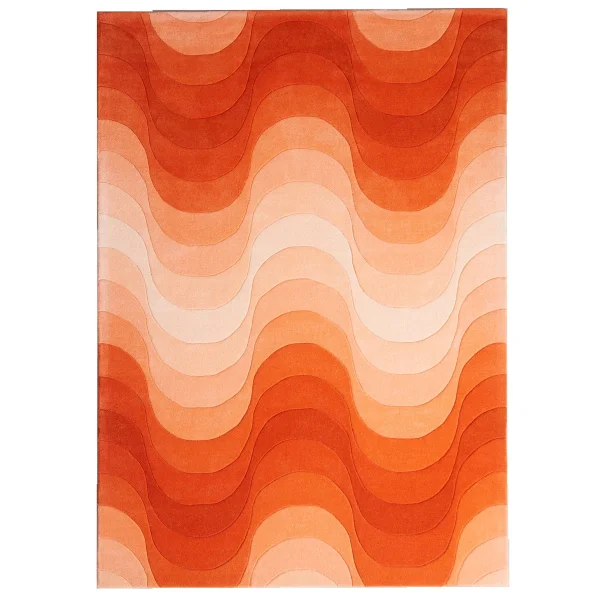 Verpan Wave vloerkleed 170x240 cm Oranje