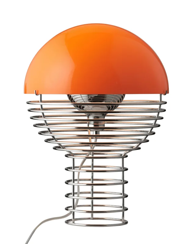 Verpan Wire tafellamp - Ø30 cm - oranje