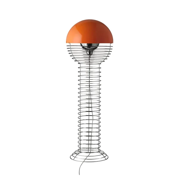 Verpan Wire vloerlamp - oranje