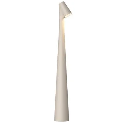 Vibia Africa 5585 tafellamp LED oplaadbaar small beige M1