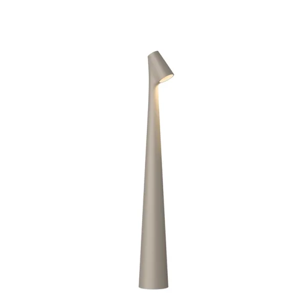 Vibia - Africa Portable, donkerbeige, hoogte 40 cm, led, accu