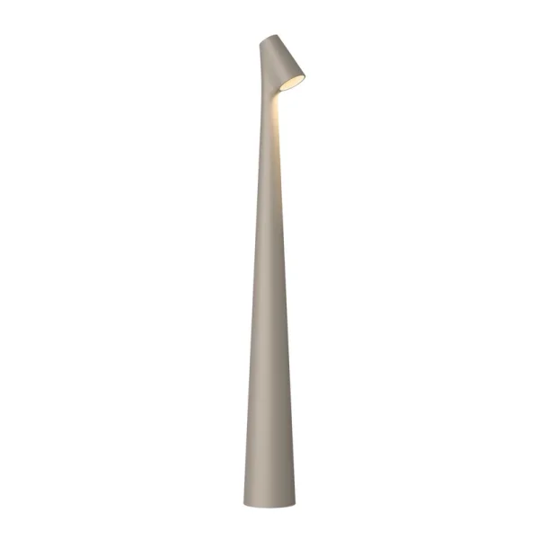 Vibia - Africa Portable, donkerbeige, hoogte 45 cm, led, accu