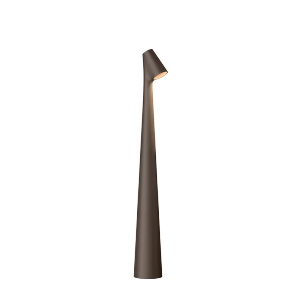 Vibia - Africa Portable, donkerbruin, hoogte 40 cm, LED, accu