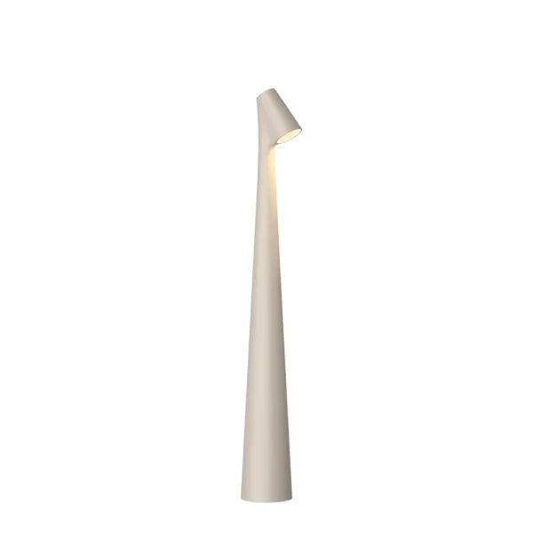 Vibia - Africa Portable, lichtbeige, hoogte 40 cm, LED, accu