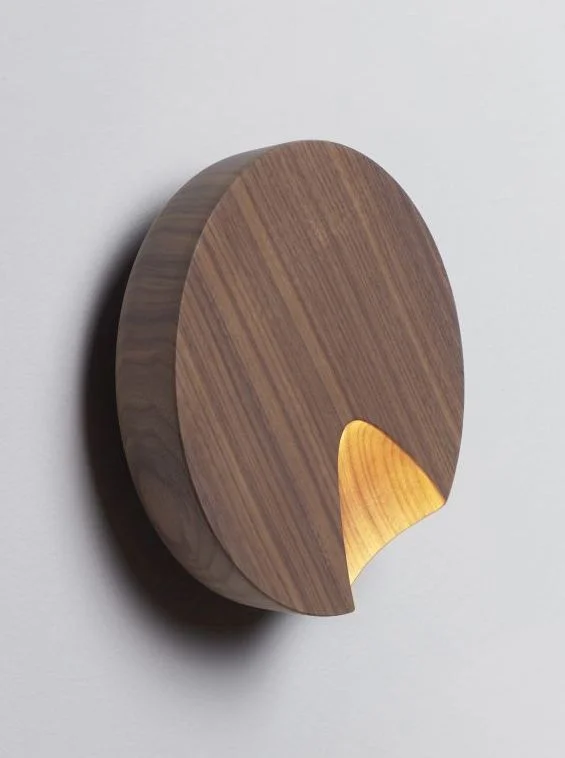 Vibia Dots 4660/4662 Wandlamp - Amerikaans notenhout - on/off-schakelaar