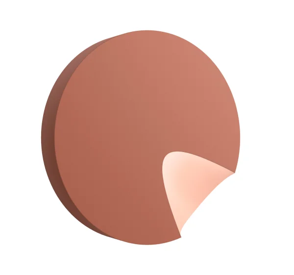 Vibia Dots 4660/4662 Wandlamp - on/off-schakelaar - rood