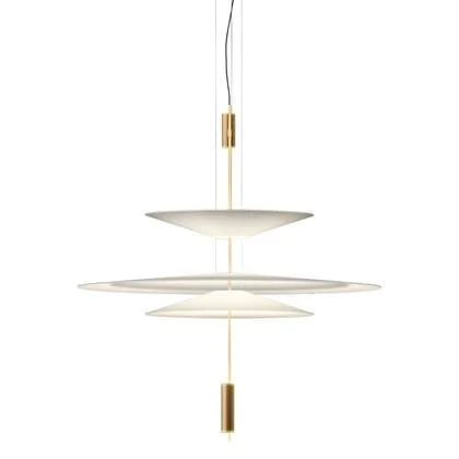 Vibia Flamingo 1530 hanglamp LED Ø90 goud