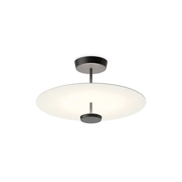 Vibia - Flat LED plafondlamp 2-lamps Ø 55 cm wit
