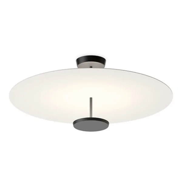 Vibia - Flat LED plafondlamp 2-lamps Ø 90 cm wit