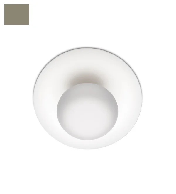 Vibia Funnel Plafond-/Wandlamp - groen - Ø 35 cm
