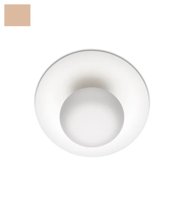 Vibia Funnel Plafond-/Wandlamp - soft pink - Ø 35 cm