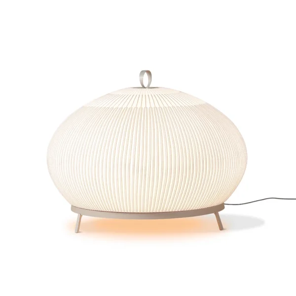 Vibia - Knit LED vloerlamp 7492 beige hoogte 51 cm 927 Casambi