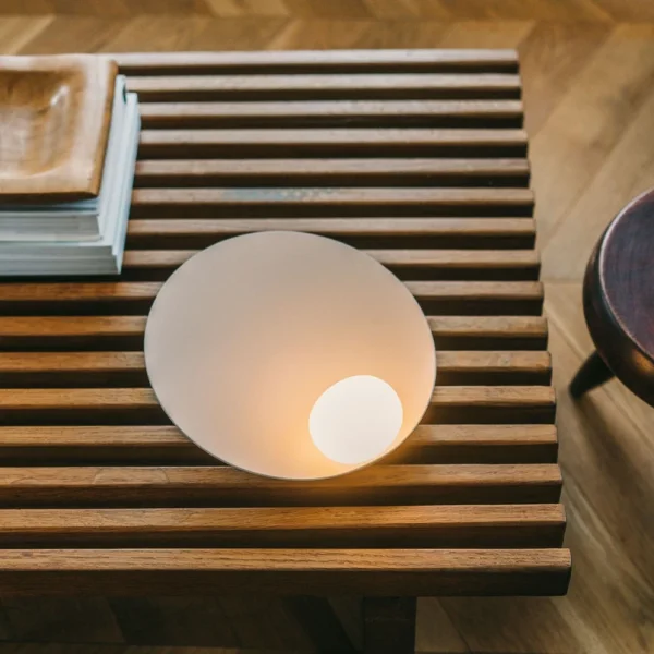 Vibia - Musa 7402 LED tafellamp liggend, taupe