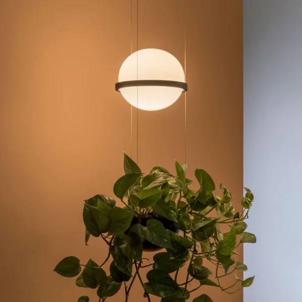 Vibia - Palma 3724 hanglamp, plantenbak, grafiet