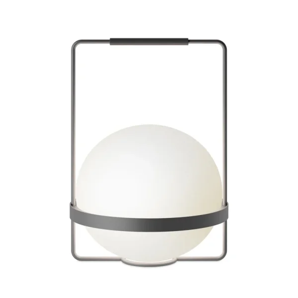 Vibia - Palma 3740 LED tafellamp van glas, grafiet