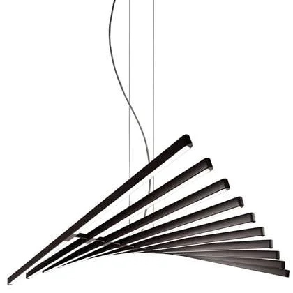 Vibia Rhythm 5110 hanglamp LED chocolade