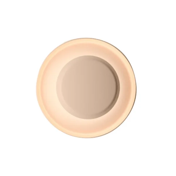 Vibia - Top LED wandlamp Ø 17 cm zachtroze