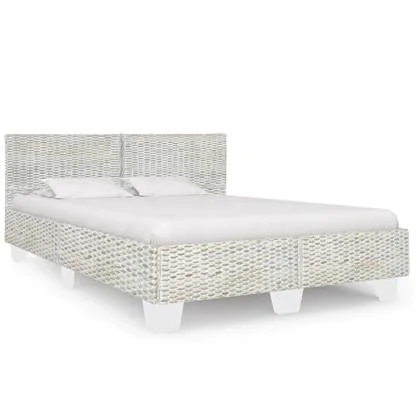 vidaXL Bedframe Grijs 140 x 200 cm