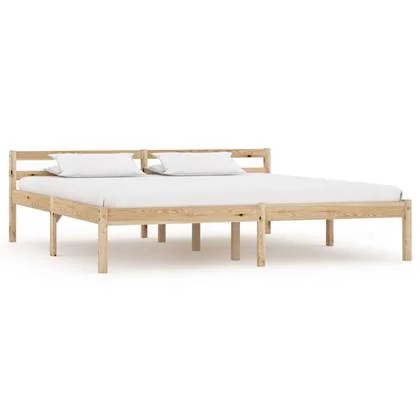 vidaXL Bedframe Lichtbruin 180 x 200 cm