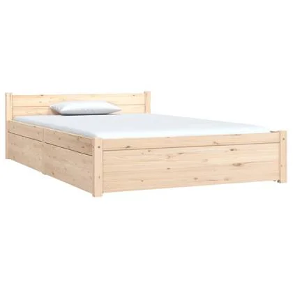 vidaXL Bedframe met lades 120x190 cm