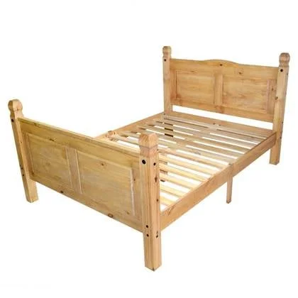 vidaXL Bedframe Mexicaans grenenhout Corona-stijl 160x200 cm