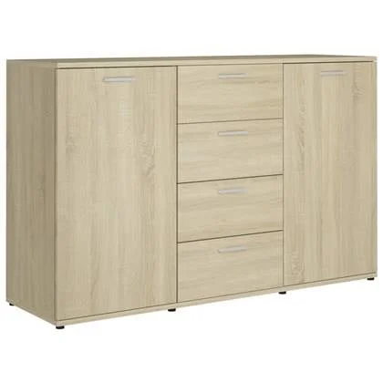 vidaXL Dressoir Sonoma eiken