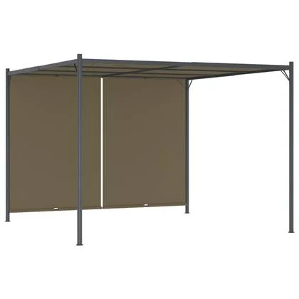 vidaXL Pergola Taupe