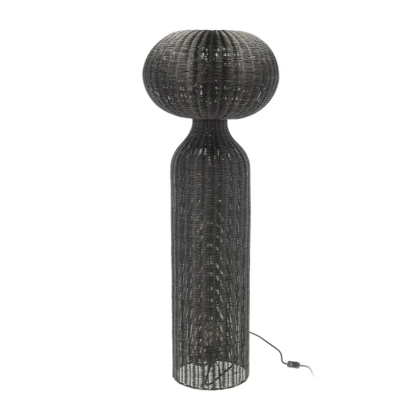 Villa Collection Werna vloerlamp Ø50x130 cm Black rattan