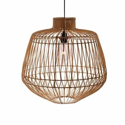 villaflor Hanglamp Tanaga Rattan Naturel 50cm