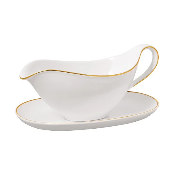 Villeroy & Boch Château Septfontaines sauskom met schotel 26 cl Wit-goud