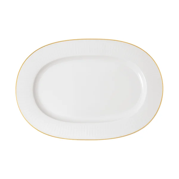 Villeroy & Boch Château Septfontaines serveerschotel 28,5x41,5 cm Wit-goud