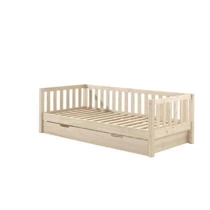Vipack Fritz Kajuitbed met Bedlade 90 x 200 cm - Milky Pine