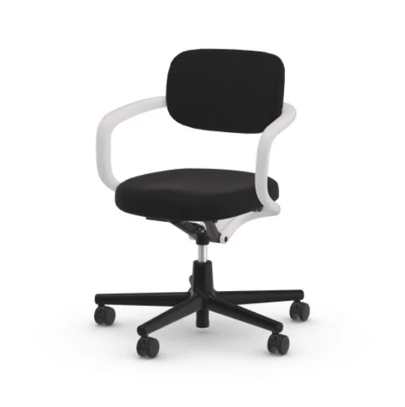 Vitra Allstar Bureaustoel - wit - Hopsak - zwart