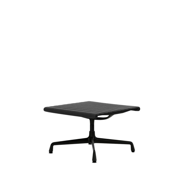 Vitra Aluminium Chair - EA 125 - Kruk - diepzwart - Hopsak - donkergrijs