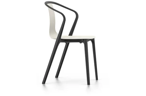 Vitra Belleville Chair met armleuningen - crème