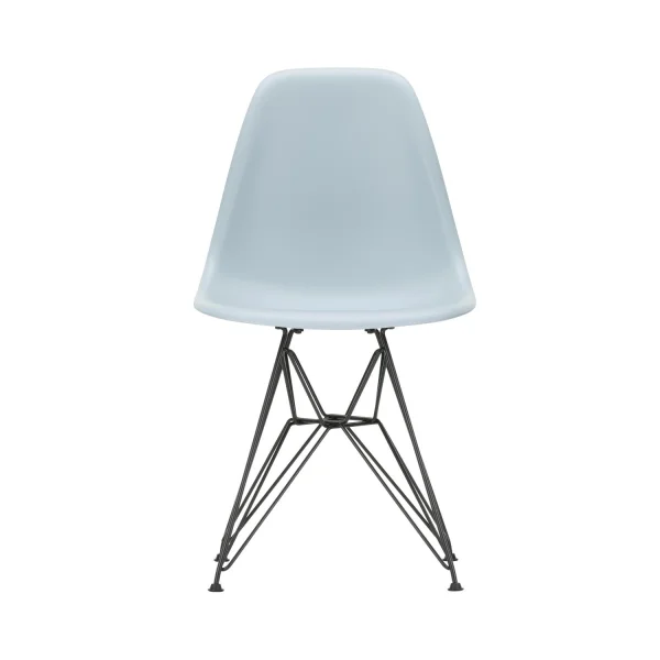 Vitra DSR Eames Plastic Side Chair - basic dark gepoedercoat - ijsgrijs RE