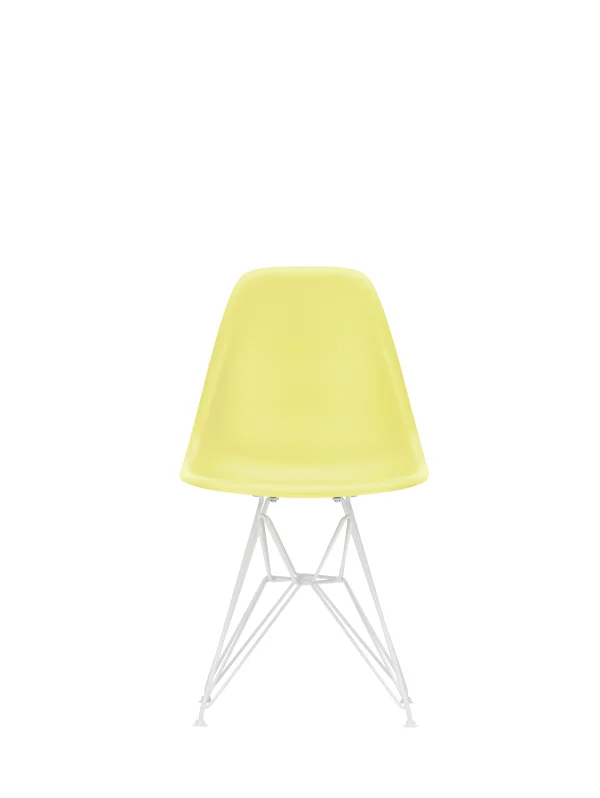 Vitra DSR Eames Plastic Side Chair - wit - citron RE - citron RE