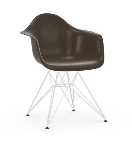 Vitra Eames Fiberglass Chair DAR - Elephant Hide Grey - wit