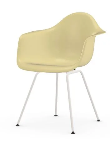 Vitra Eames Fiberglass Chair DAX - Parchment - wit