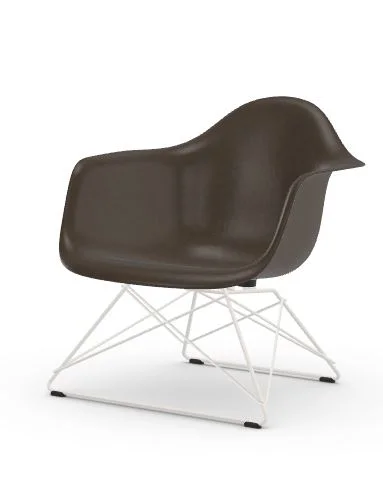 Vitra Eames Fiberglass Chair LAR - Elephant Hide Grey - wit