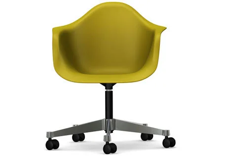 Vitra Eames Plastic Armchair PACC - mosterd RE