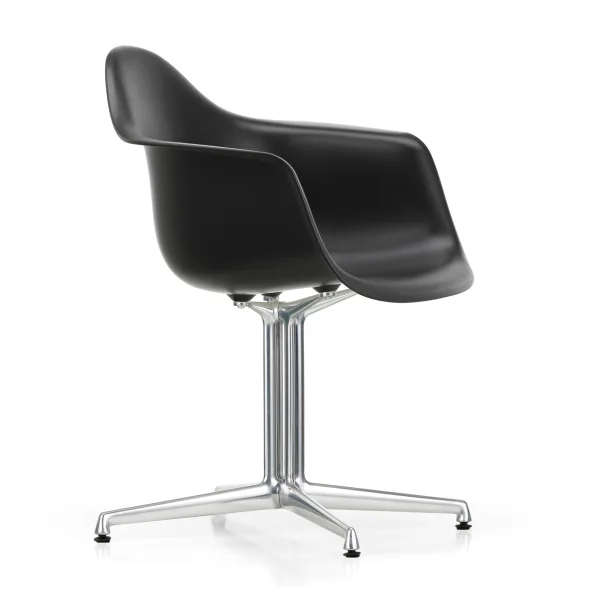 Vitra Eames Plastic Fauteuil DAL - diepzwart RE