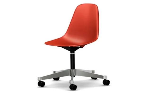 Vitra Eames Plastic Side Chair PSCC - poppy red RE