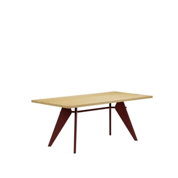 Vitra EM Table - japanese red - Eiken - 180 cm