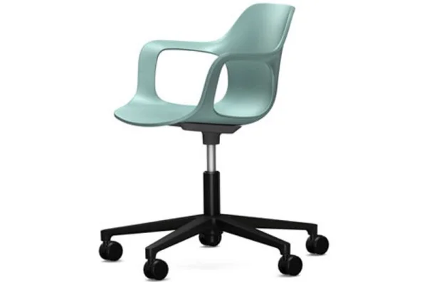 Vitra HAL Armchair Studio draaistoel - ijsgrijs